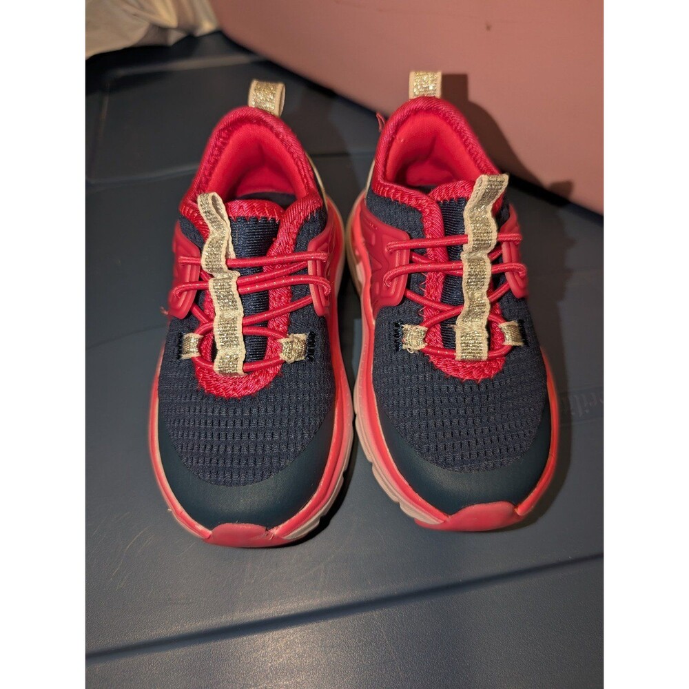 Athletic Works Girls Cage Knit Slip On Sneakers size 6 toddlers - Picture 2 of 5